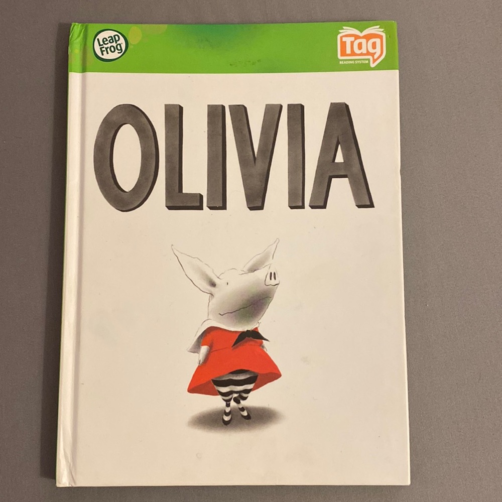 Olivia Leap Frog Tag Hardback Book